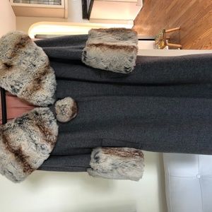 chinchilla designer coat